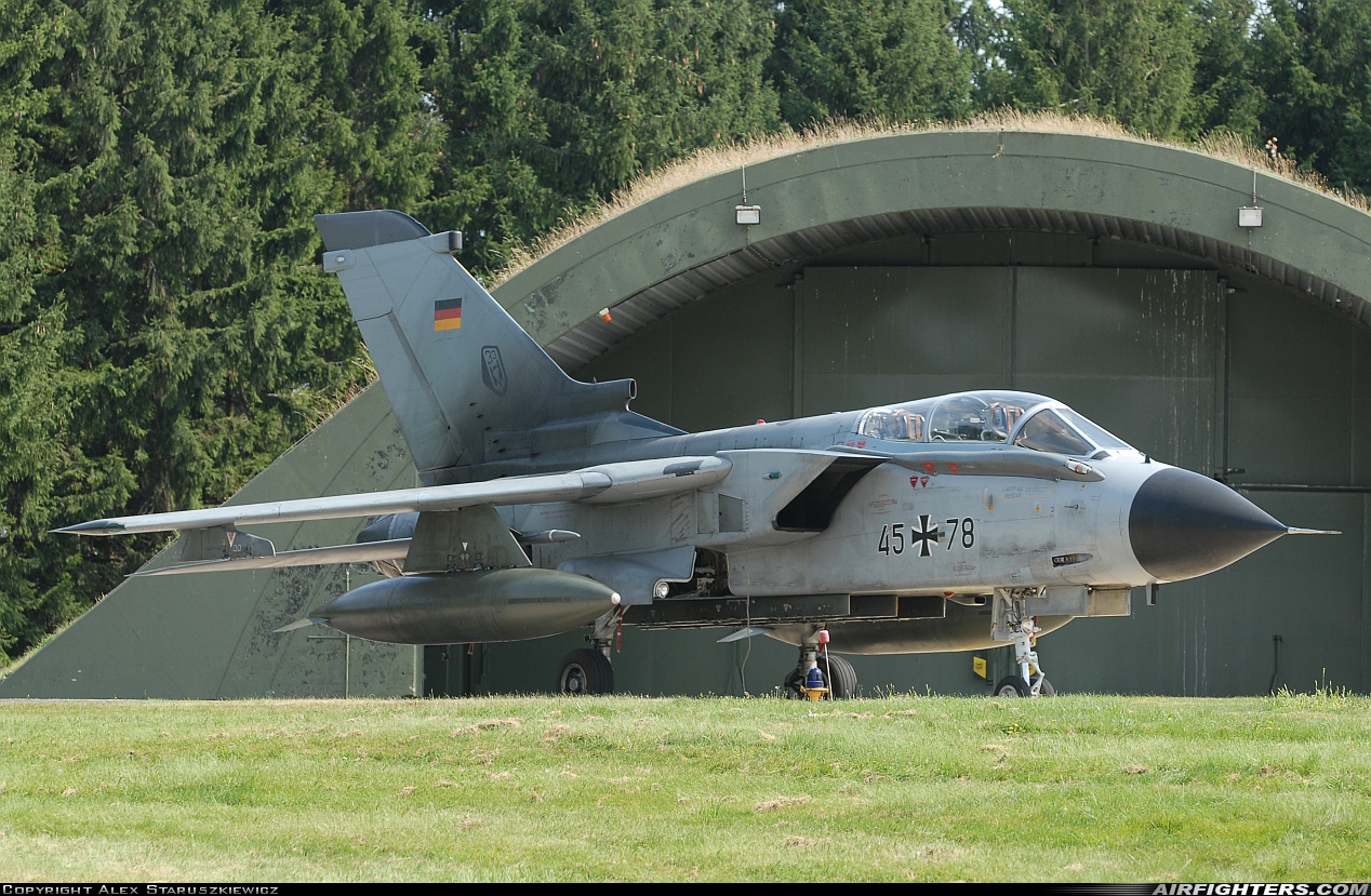 Germany - Air Force Panavia Tornado IDS 45+78 at Buchel (ETSB), Germany