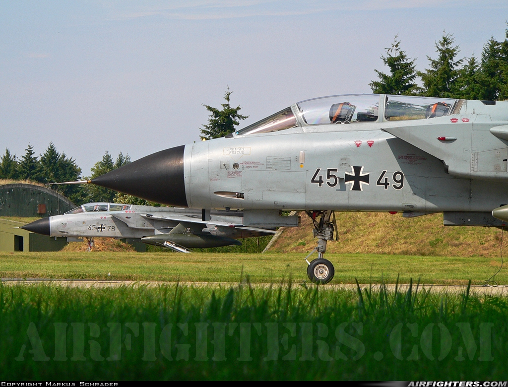 Germany - Air Force Panavia Tornado IDS 45+49 at Buchel (ETSB), Germany