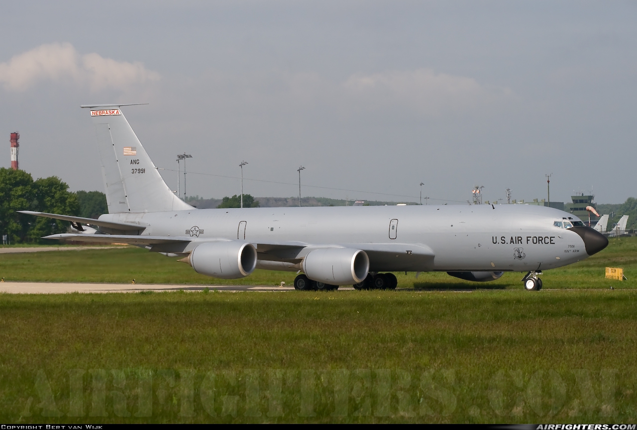 USA - Air Force Boeing KC-135R Stratotanker (717-100) 63-7991 at Geilenkirchen (GKE / ETNG), Germany