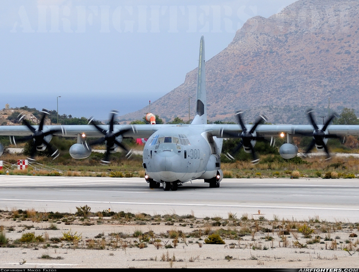 USA - Marines Lockheed Martin KC-130J Hercules (L-382) 166380 at Chania - Souda (CHQ / LGSA), Greece