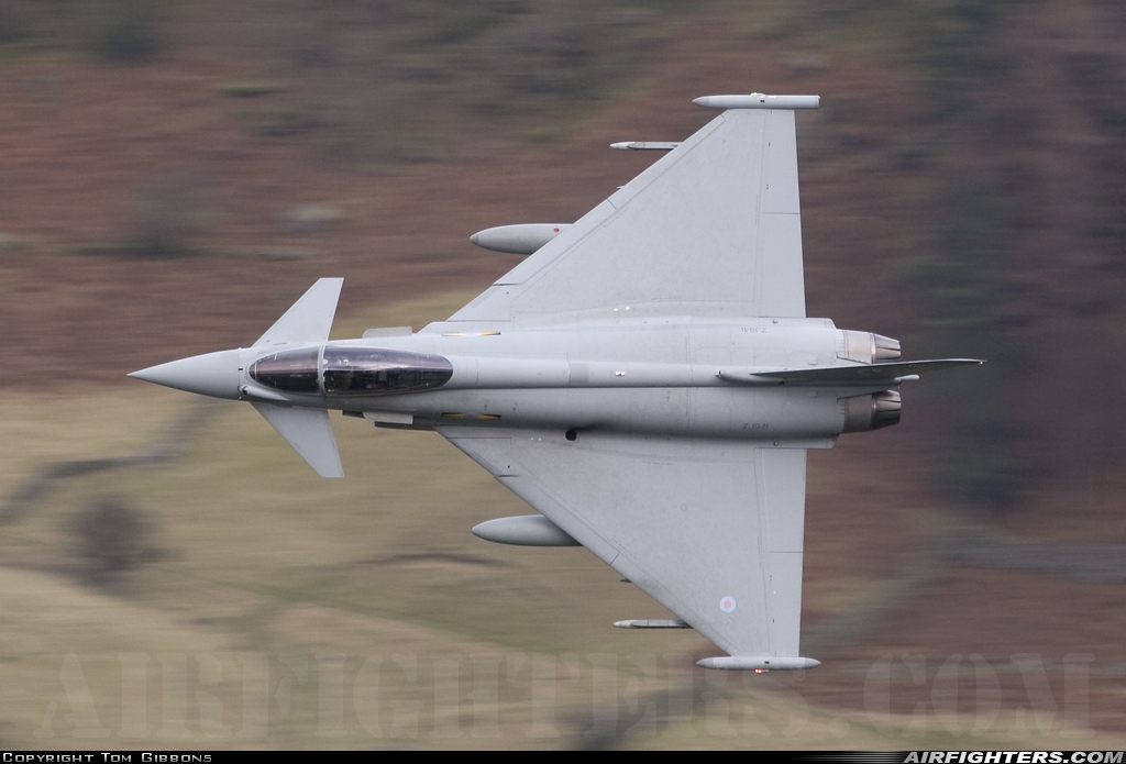 UK - Air Force Eurofighter Typhoon FGR4 ZJ941 at Off-Airport - Cumbria, UK