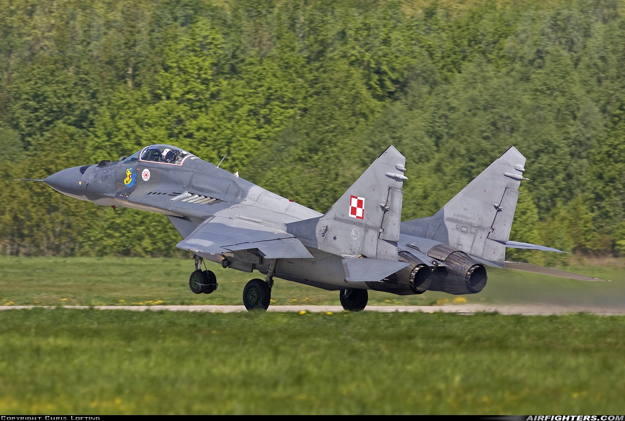 Poland - Air Force Mikoyan-Gurevich MiG-29A (9.12A) 40 at Minsk Mazowiecki (EPMM), Poland
