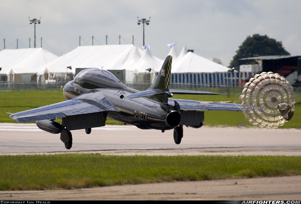 Private - Skyblue Aviation Hawker Hunter T7 G-VETA at Waddington (WTN / EGXW), UK
