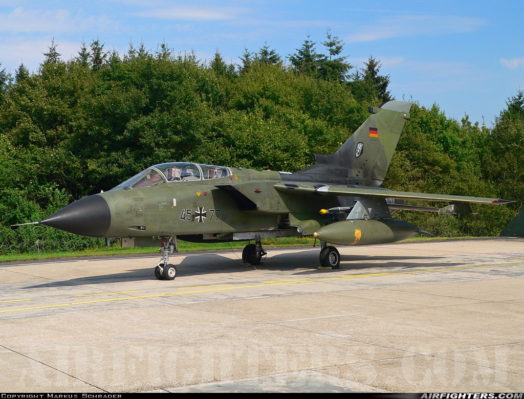 Germany - Air Force Panavia Tornado IDS(T) 45+77 at Buchel (ETSB), Germany