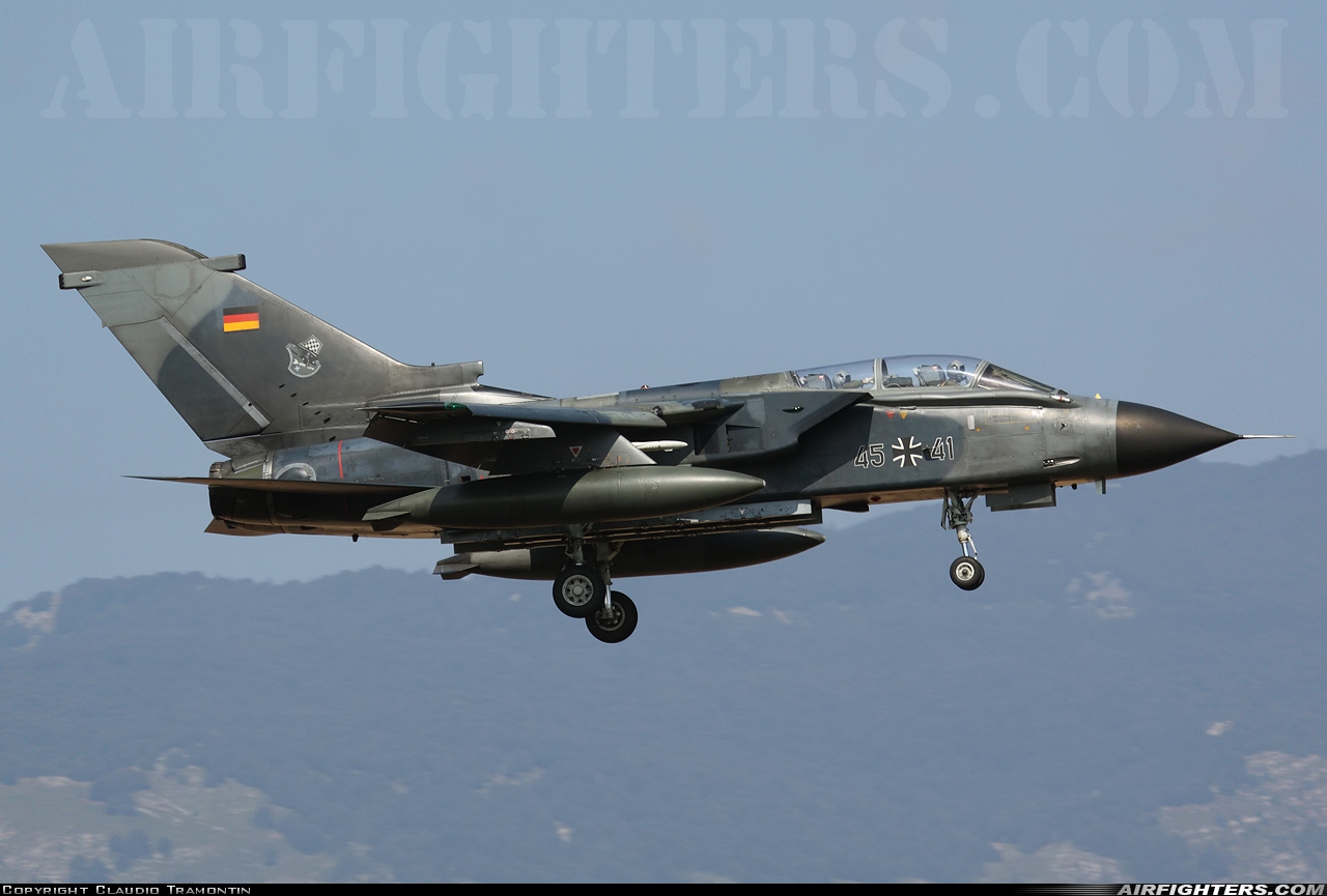 Germany - Air Force Panavia Tornado IDS 45+41 at Aviano (- Pagliano e Gori) (AVB / LIPA), Italy