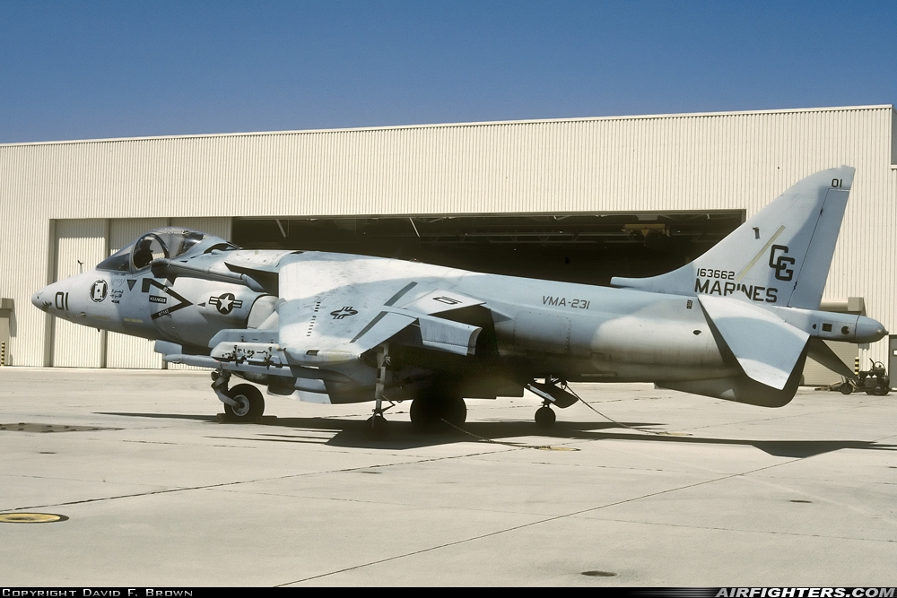 USA - Marines McDonnell Douglas AV-8B Harrier II 163662 at Havelock - Cherry Point MCAS (NKT / KNKT), USA