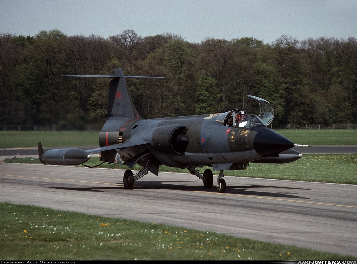 Canada - Air Force Canadair CF-104 Starfighter (CL-90) 104883 at Norvenich (ETNN), Germany