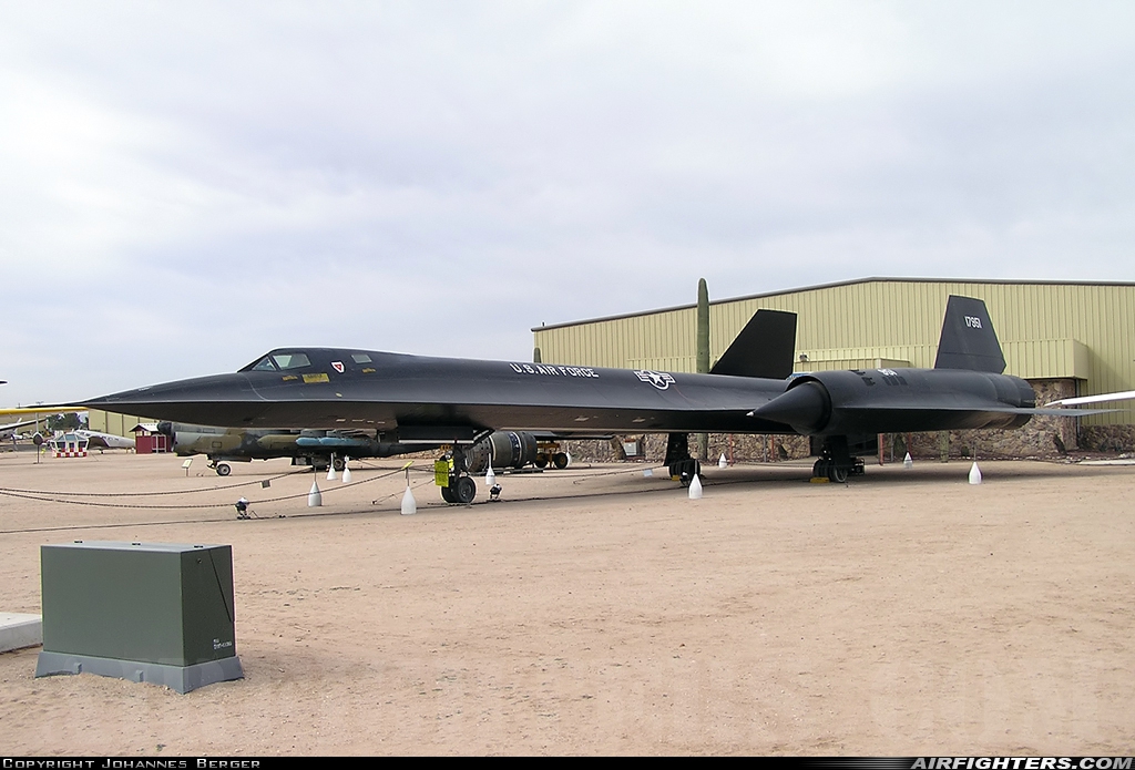 USA - Air Force Lockheed SR-71A Blackbird 61-7951 at Tucson - Pima Air and Space Museum, USA