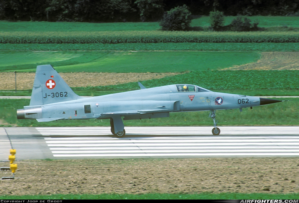Switzerland - Air Force Northrop F-5E Tiger II J-3062 at Payerne (LSMP), Switzerland