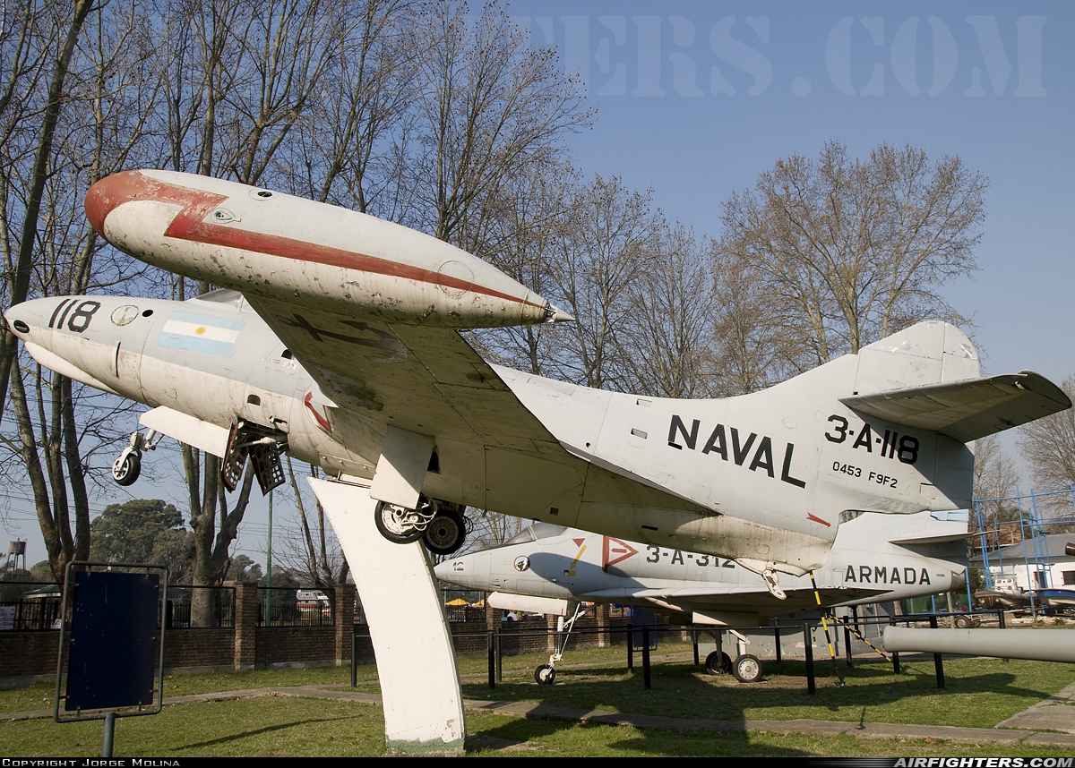 Argentina - Navy Grumman F9F-2B Panther 0453 at Off-Airport - Buenos Aires, Argentina