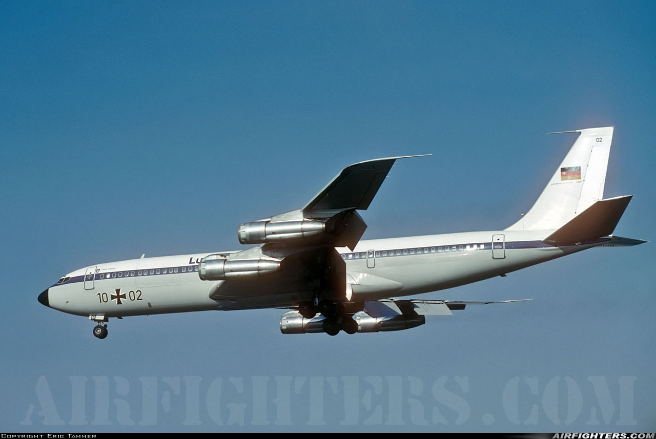 Germany - Air Force Boeing 707-307C 10+02 at Norvenich (ETNN), Germany