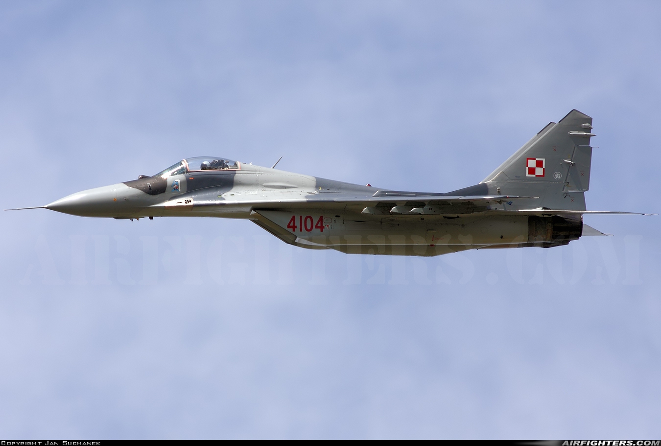 Poland - Air Force Mikoyan-Gurevich MiG-29G (9.12A) 4104 at Radom - Sadkow (EPRA), Poland