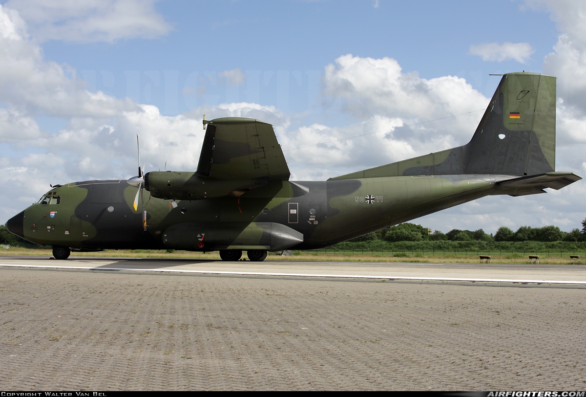 Germany - Air Force Transport Allianz C-160D 50+71 at Wittmundhafen (Wittmund) (ETNT), Germany