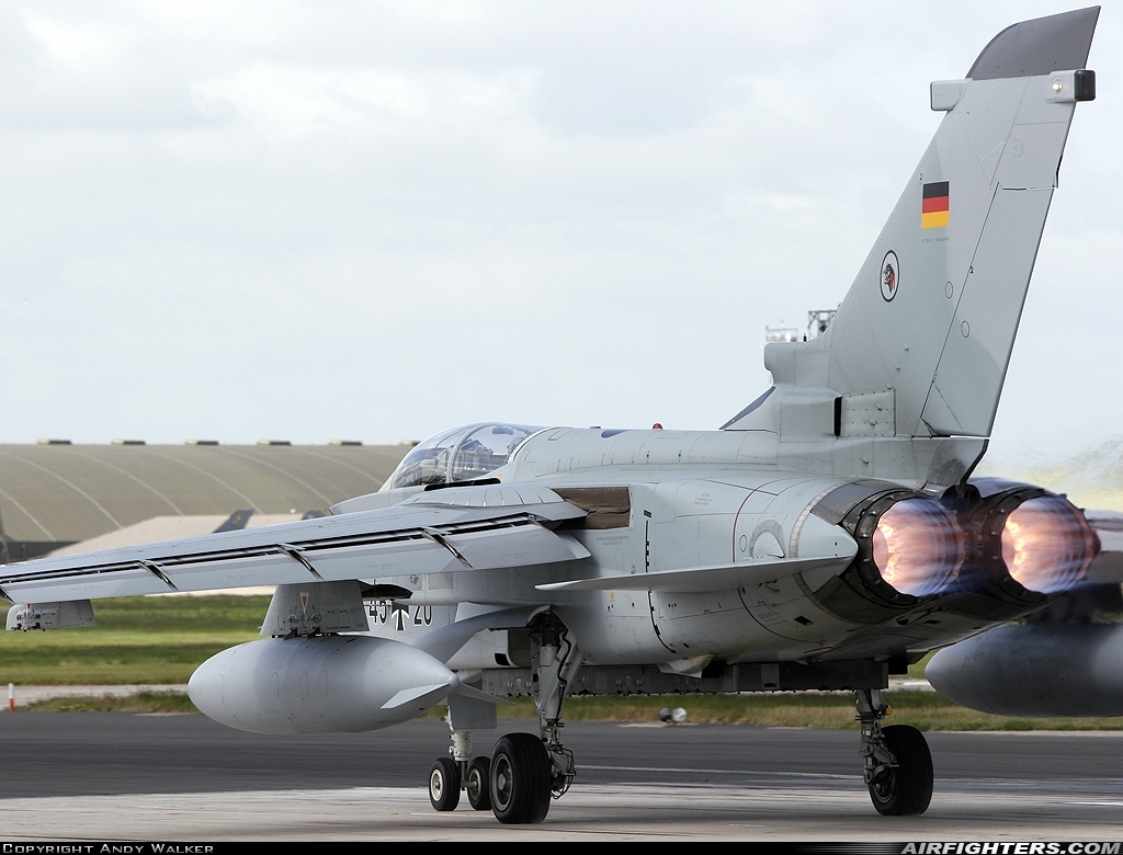 Germany - Air Force Panavia Tornado IDS 45+20 at Lossiemouth (LMO / EGQS), UK