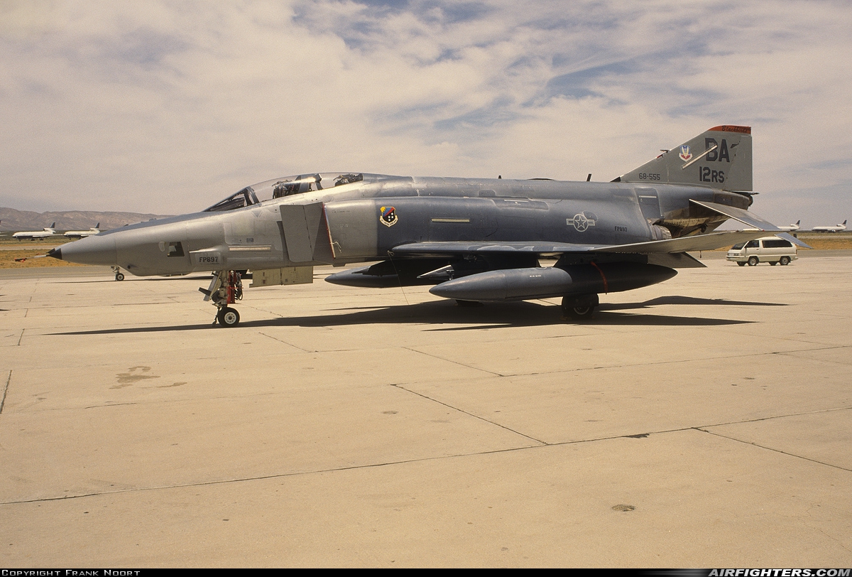 USA - Air Force McDonnell Douglas RF-4C Phantom II 68-0555 at Mojave (MHV), USA