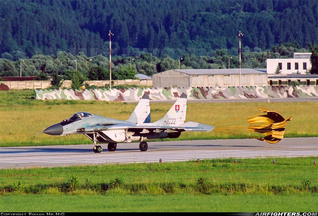 Slovakia - Air Force Mikoyan-Gurevich MiG-29A (9.12A) 2022 at Sliac (LZSL), Slovakia