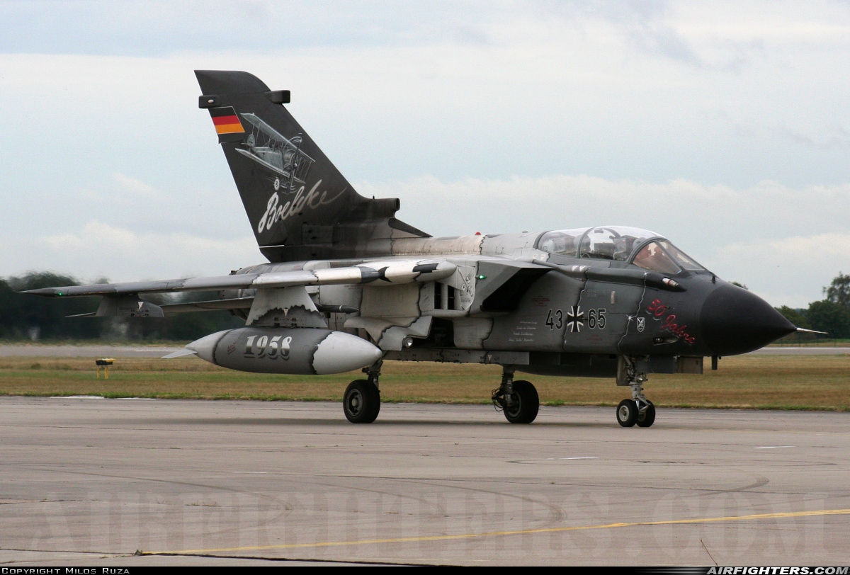 Germany - Air Force Panavia Tornado IDS 43+65 at Hradec Kralove (LKHK), Czech Republic