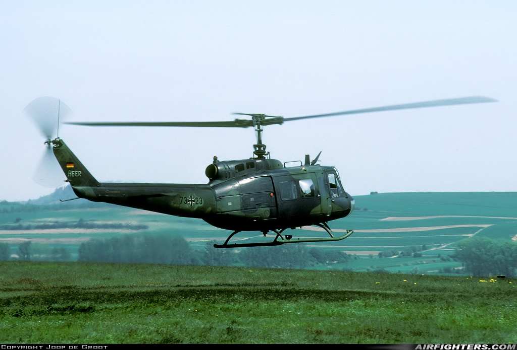 Germany - Air Force Bell UH-1D Iroquois (205) 73+23 at Mendig (ETHM), Germany