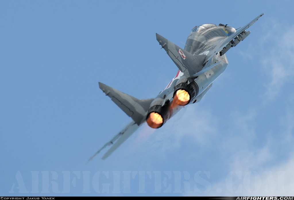 Poland - Air Force Mikoyan-Gurevich MiG-29UB (9.51) 15 at Uden - Volkel (UDE / EHVK), Netherlands