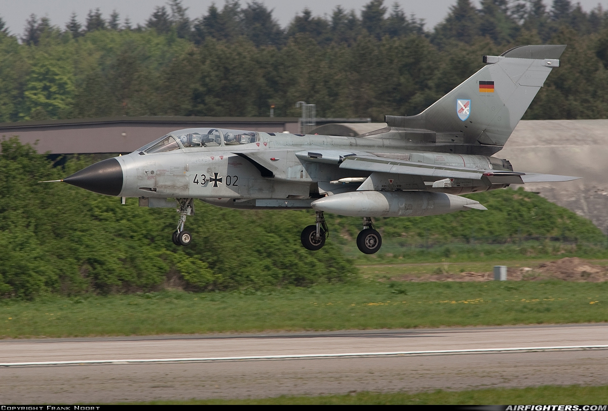 Germany - Air Force Panavia Tornado IDS 43+02 at Wittmundhafen (Wittmund) (ETNT), Germany