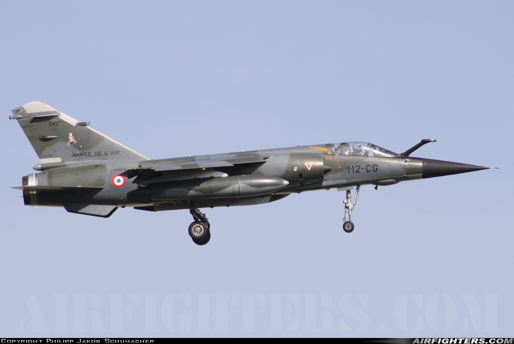 France - Air Force Dassault Mirage F1CR 642 at Reims - Champagne (RHE / LFSR), France