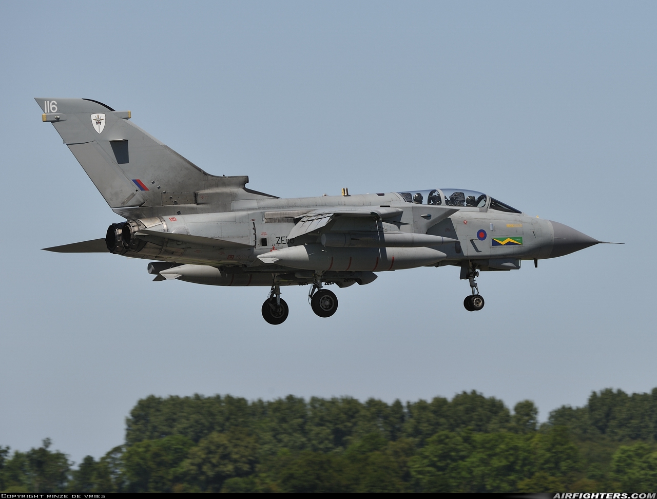 UK - Air Force Panavia Tornado GR4A ZE116 at Leeuwarden (LWR / EHLW), Netherlands