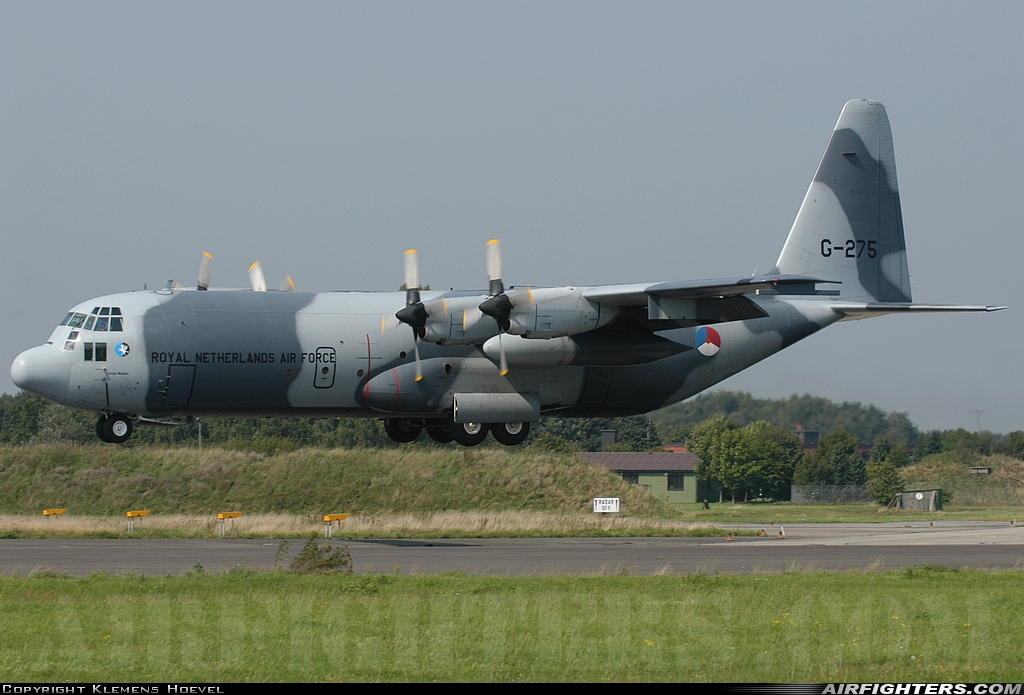 Netherlands - Air Force Lockheed C-130H-30 Hercules (L-382) G-275 at Hopsten (Rheine -) (ETNP), Germany