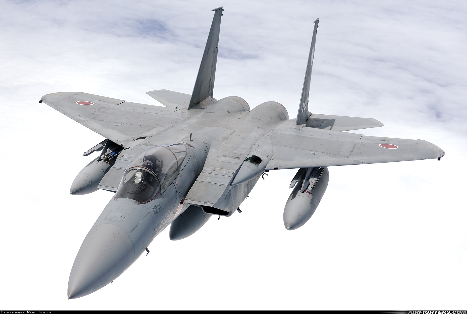 Japan - Air Force McDonnell Douglas F-15J Eagle 92-8913 at In Flight, International Airspace
