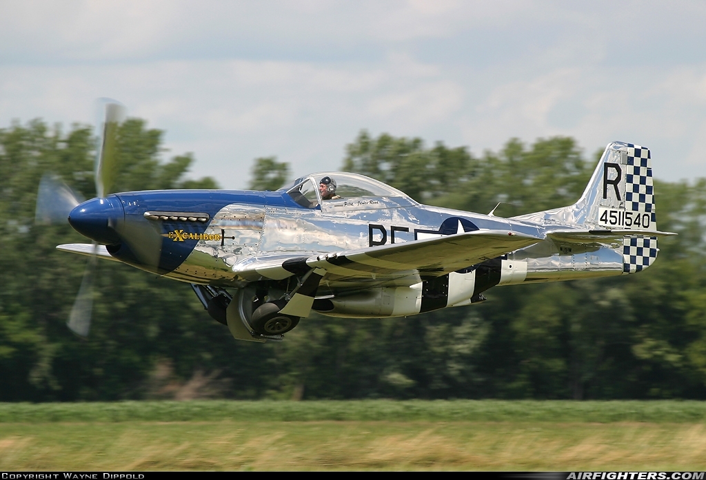 Private North American P-51D Mustang N151W at Geneseo (D52), USA
