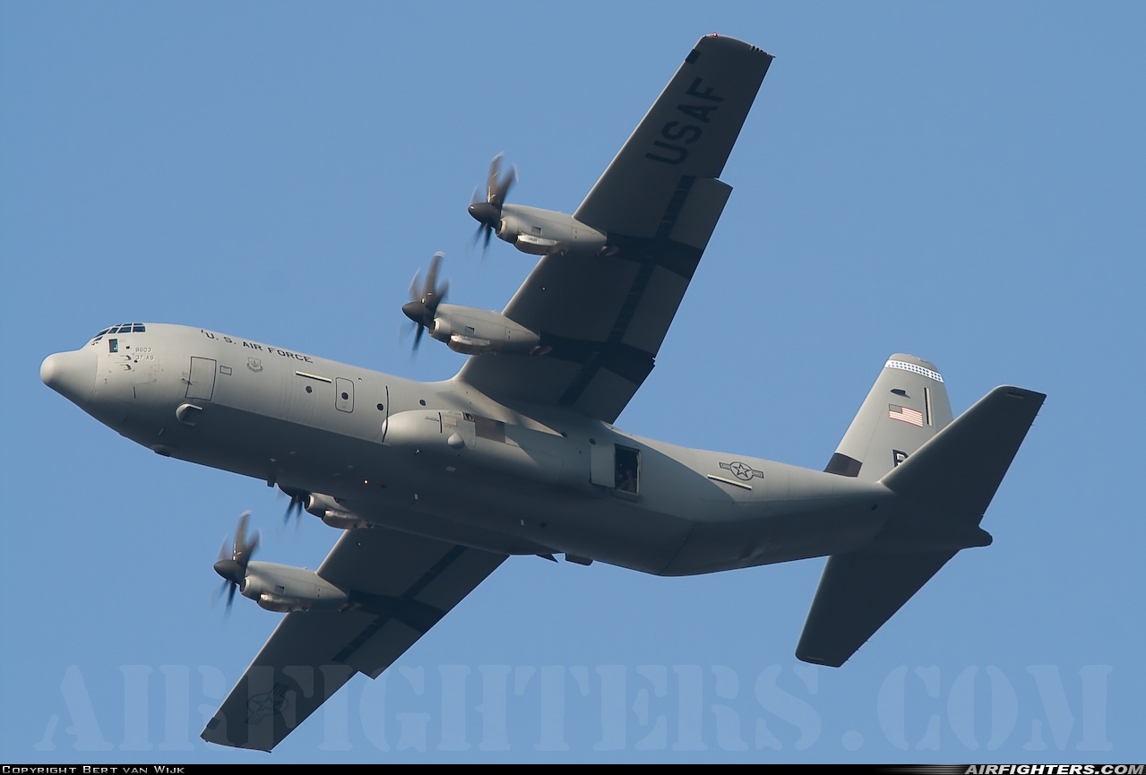 USA - Air Force Lockheed Martin C-130J-30 Hercules (L-382) 08-8603 at Off-Airport - Edese Heide, Netherlands