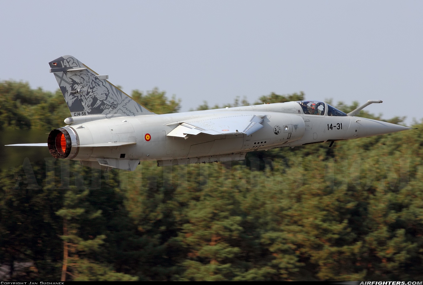 Spain - Air Force Dassault Mirage F1M C.14-56 at Kleine Brogel (EBBL), Belgium