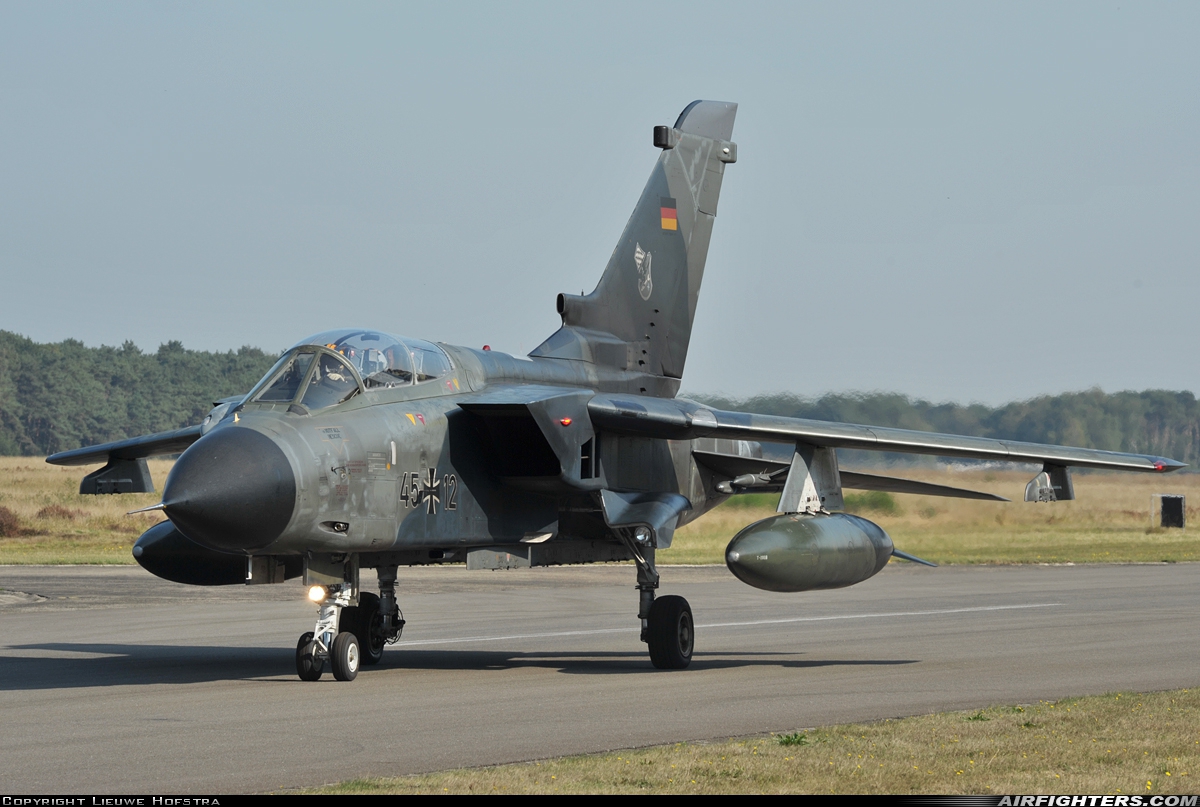 Germany - Air Force Panavia Tornado IDS(T) 45+12 at Kleine Brogel (EBBL), Belgium