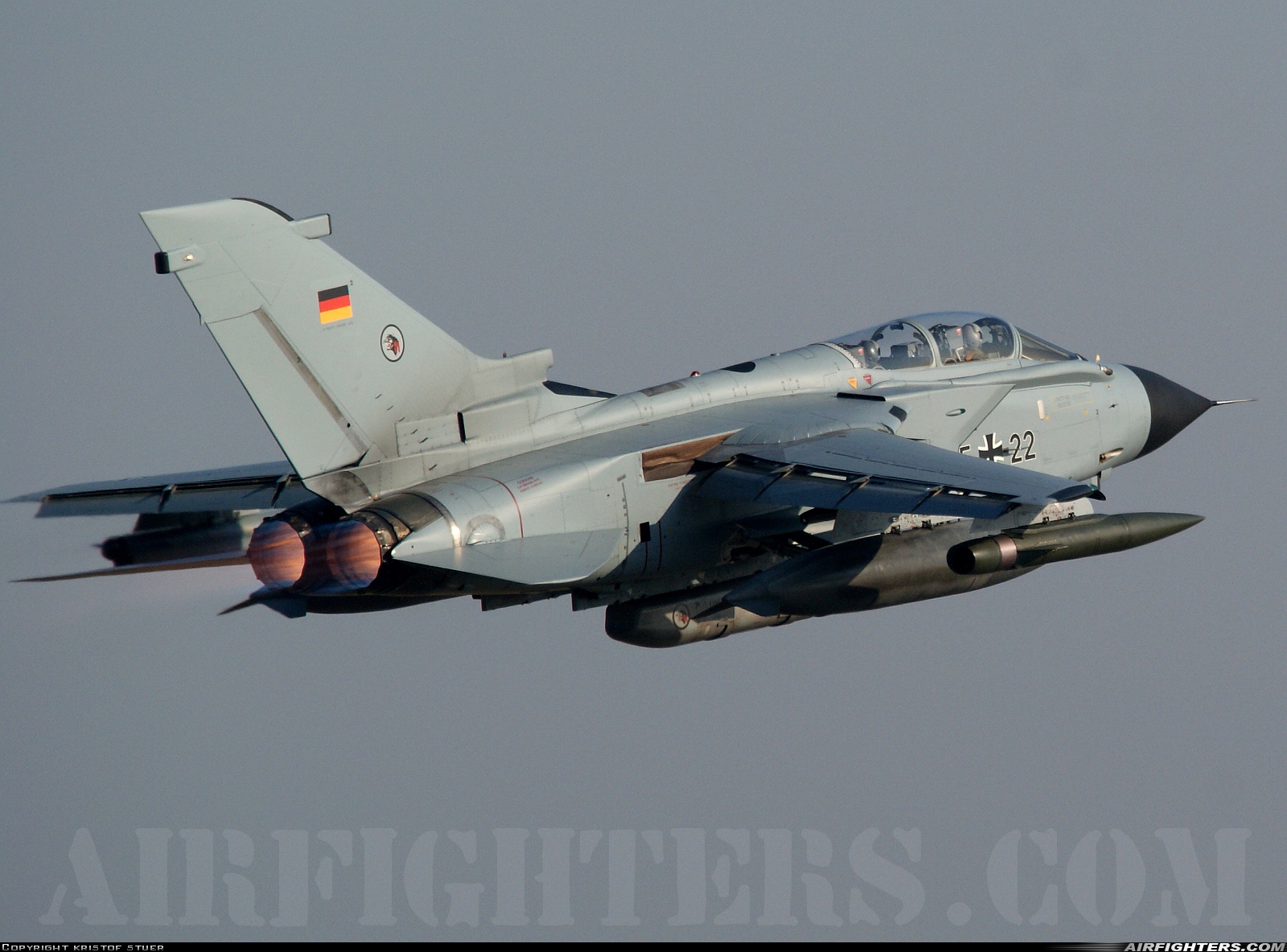 Germany - Air Force Panavia Tornado IDS 45+22 at Kleine Brogel (EBBL), Belgium