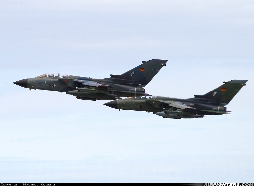 Germany - Air Force Panavia Tornado IDS 46+21 at Neubrandenburg (- Trollenhagen) (FNB / ETNU), Germany