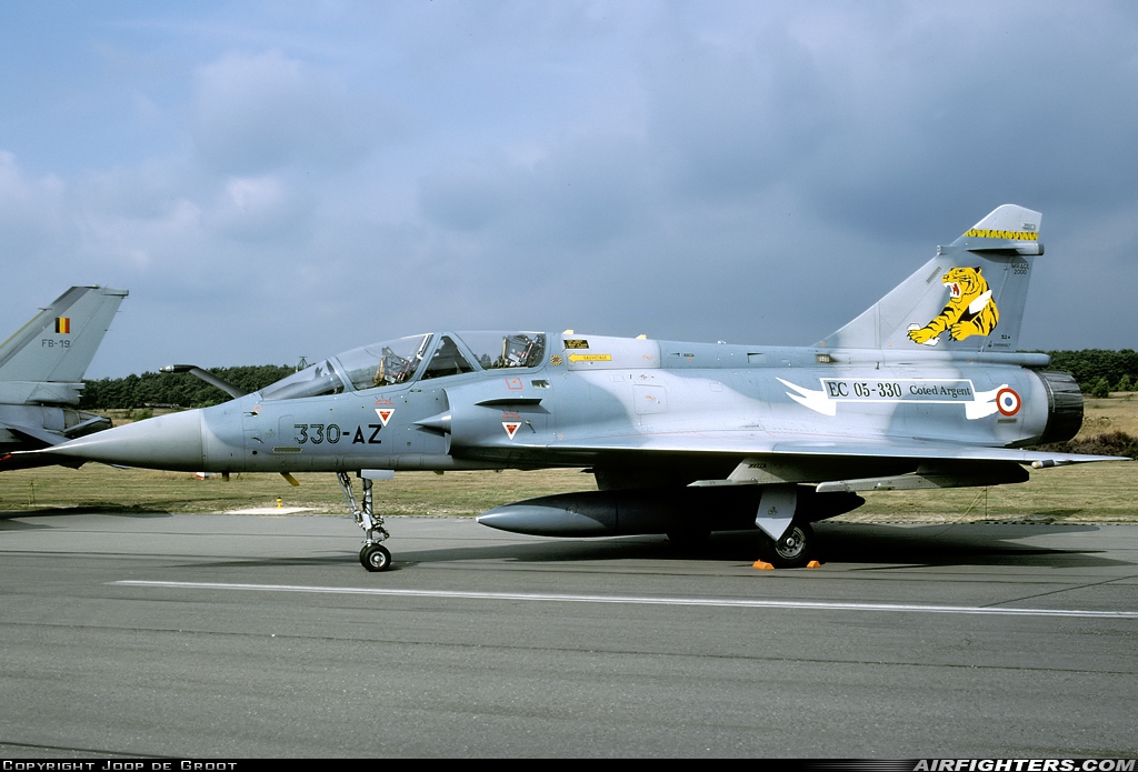 France - Air Force Dassault Mirage 2000B 524 at Kleine Brogel (EBBL), Belgium