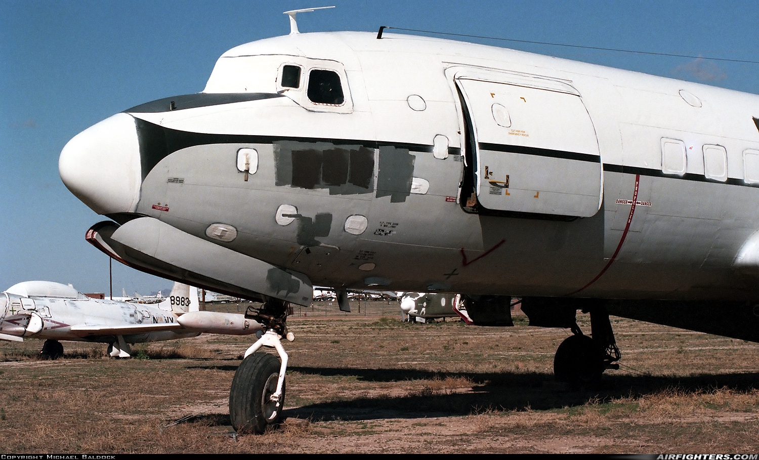 USA - Navy Douglas C-118B Liftmaster 131608 at Tucson - Davis-Monthan AFB (DMA / KDMA), USA
