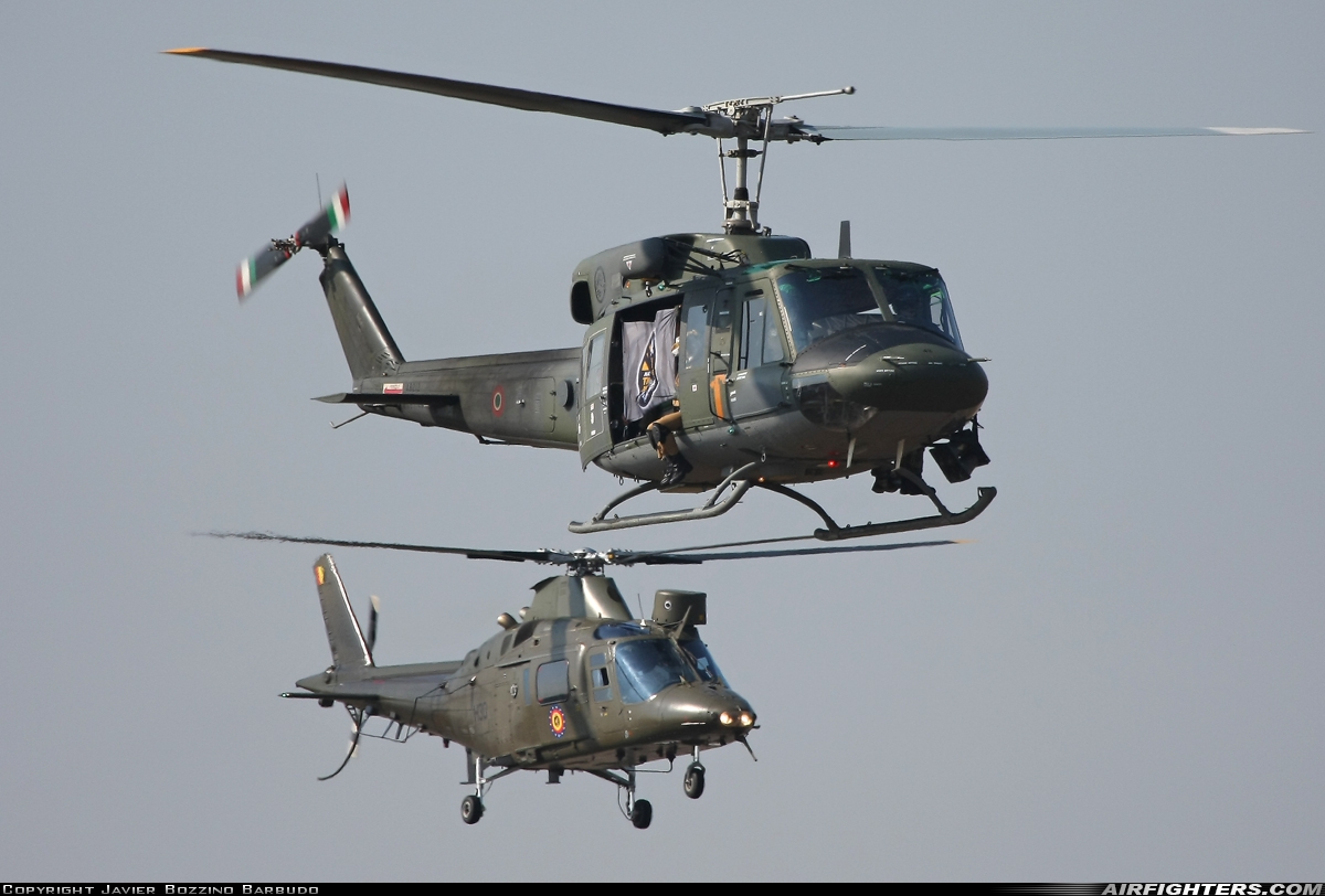 Italy - Air Force Agusta-Bell AB-212AM MM81148 at Kleine Brogel (EBBL), Belgium