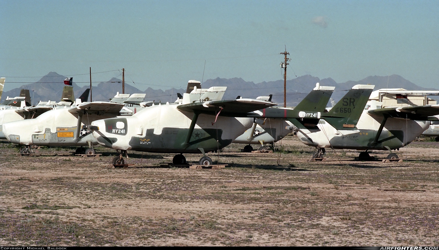 USA - Air Force Cessna O-2A Skymaster 69-7650 at Tucson - Davis-Monthan AFB (DMA / KDMA), USA