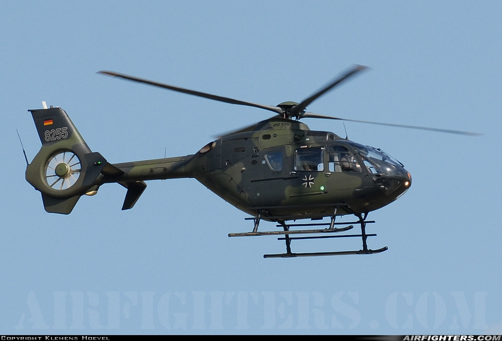 Germany - Army Eurocopter EC-135T1 82+55 at Munster / Osnabruck (- Greven) (FMO / EDDG), Germany