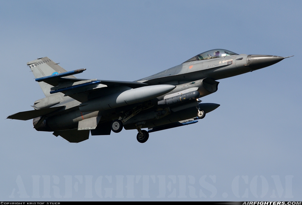 Netherlands - Air Force General Dynamics F-16AM Fighting Falcon J-866 at Kleine Brogel (EBBL), Belgium