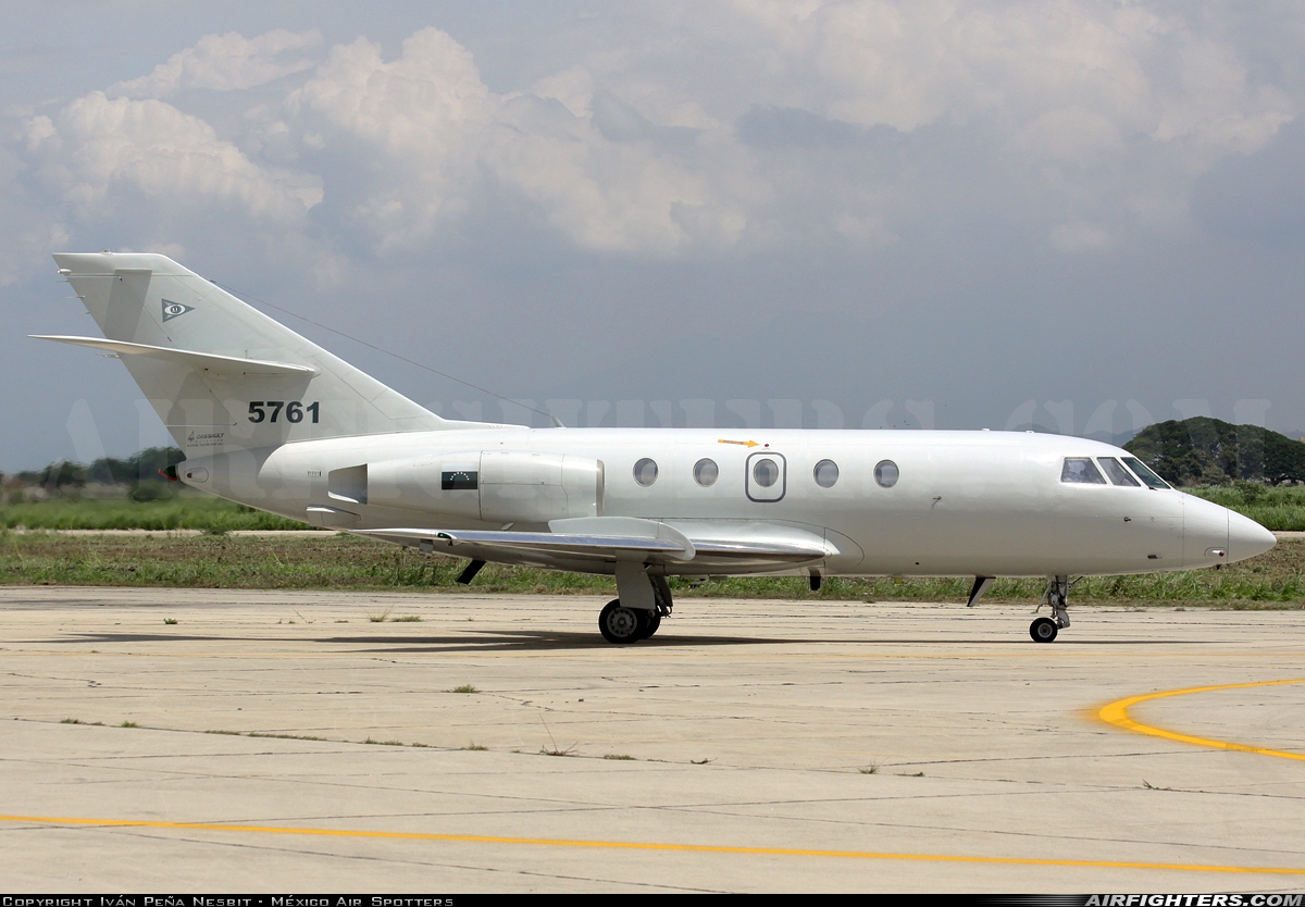 Venezuela - Air Force Dassault Falcon 20 5761 at Palo Negro - Base Aerea El Libertador (SVBL), Venezuela