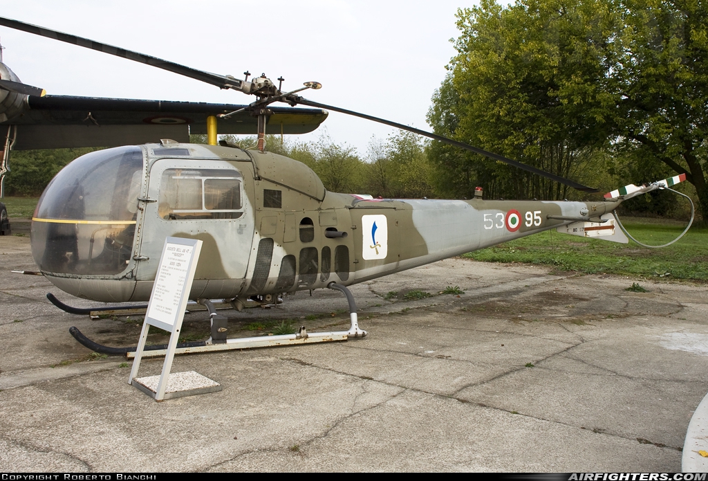 Italy - Air Force Agusta-Bell AB-47J-3ASW MM80257 at Cameri (LIMN), Italy