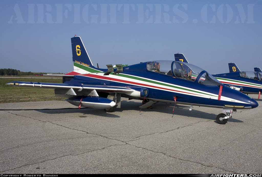 Italy - Air Force Aermacchi MB-339PAN MM55052 at Cameri (LIMN), Italy