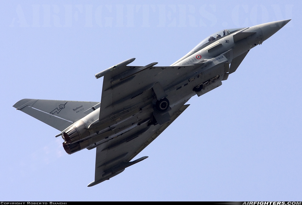 Italy - Air Force Eurofighter F-2000A Typhoon (EF-2000S) MM7270 at Cameri (LIMN), Italy