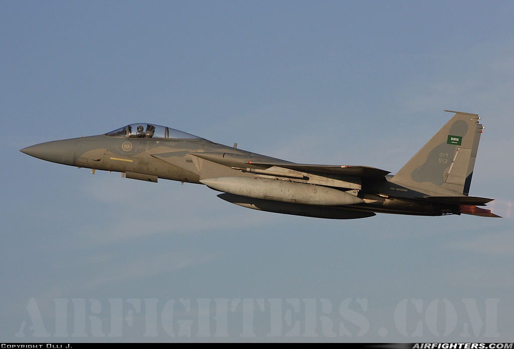 Saudi Arabia - Air Force McDonnell Douglas F-15C Eagle 512 at Dijon - Longvic (DIJ / LFSD), France