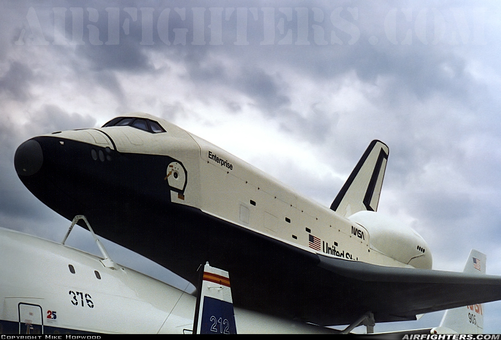 USA - NASA Rockwell Space Shuttle OV-101 at Paris - Le Bourget (LBG / LFPB), France