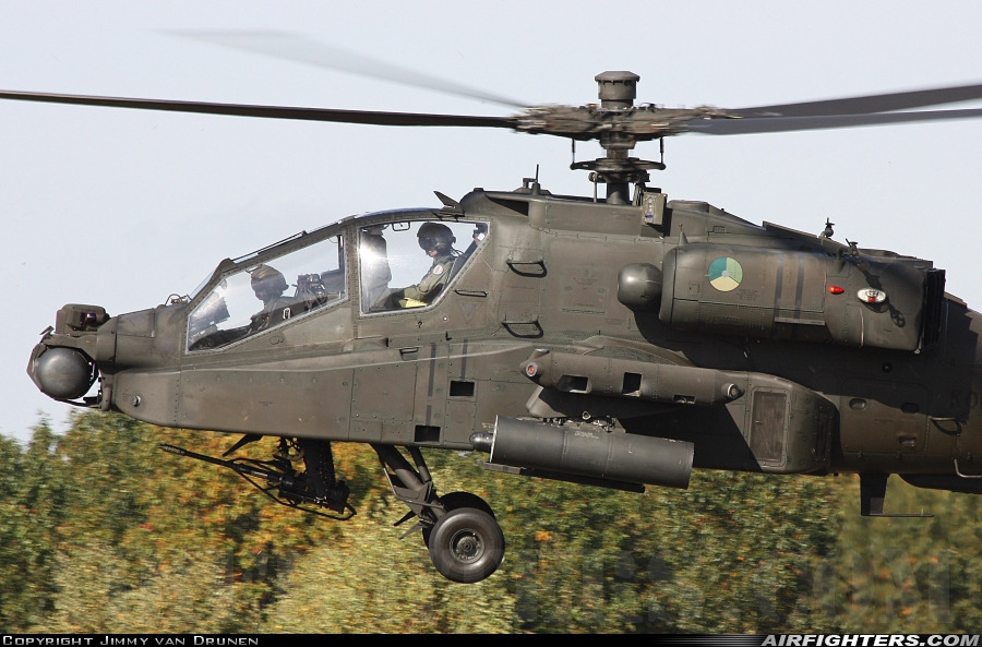 Netherlands - Air Force Boeing AH-64DN Apache Longbow Q-18 at Breda - Gilze-Rijen (GLZ / EHGR), Netherlands