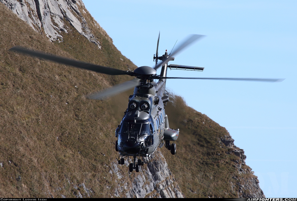 Switzerland - Air Force Aerospatiale AS-532UL Cougar T-338 at Off-Airport - Axalp, Switzerland
