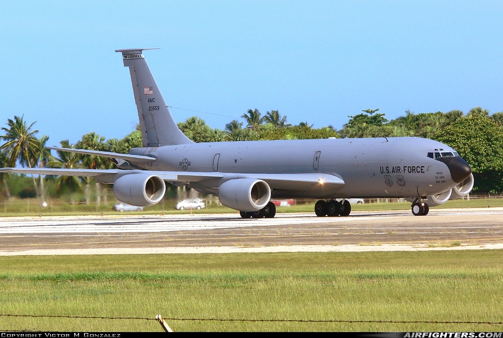 USA - Air Force Boeing KC-135R Stratotanker (717-148) 62-3559 at Aguadilla - Raphael Hernandez (Borinquen Field / Ramey AFB) (BQN / TJBQ), Puerto Rico