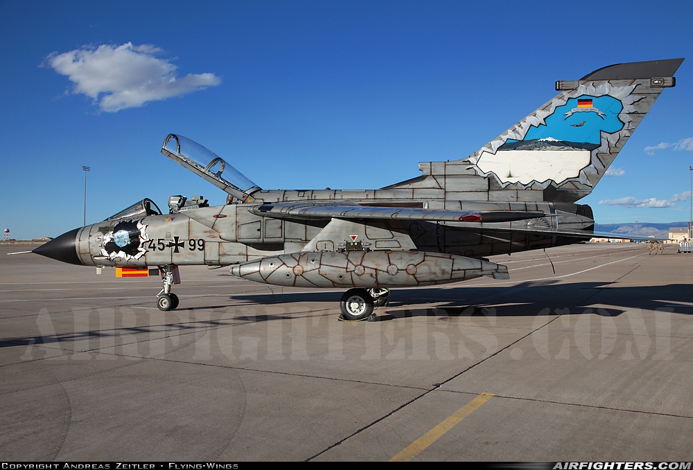 Germany - Air Force Panavia Tornado IDS(T) 45+99 at Alamogordo - Holloman AFB (HMN / KHMN), USA